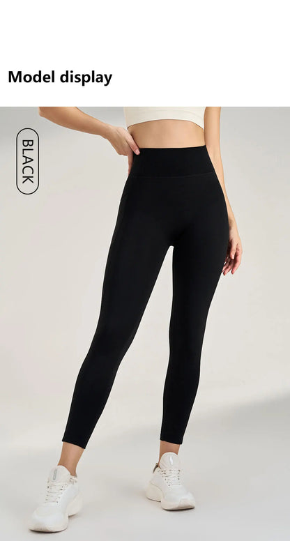 Women's High Waist Yoga Pants Peach Butt Stretch Leggings Outdoor Quick Dry Sweatpants Running Fitness No Trace Pants