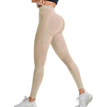 Women High Waist Seamless Yoga Pants Lift Buttocks Long Slimming Leggings Stretch Sports Yoga Long Trousers For Femme Ropa Mujer