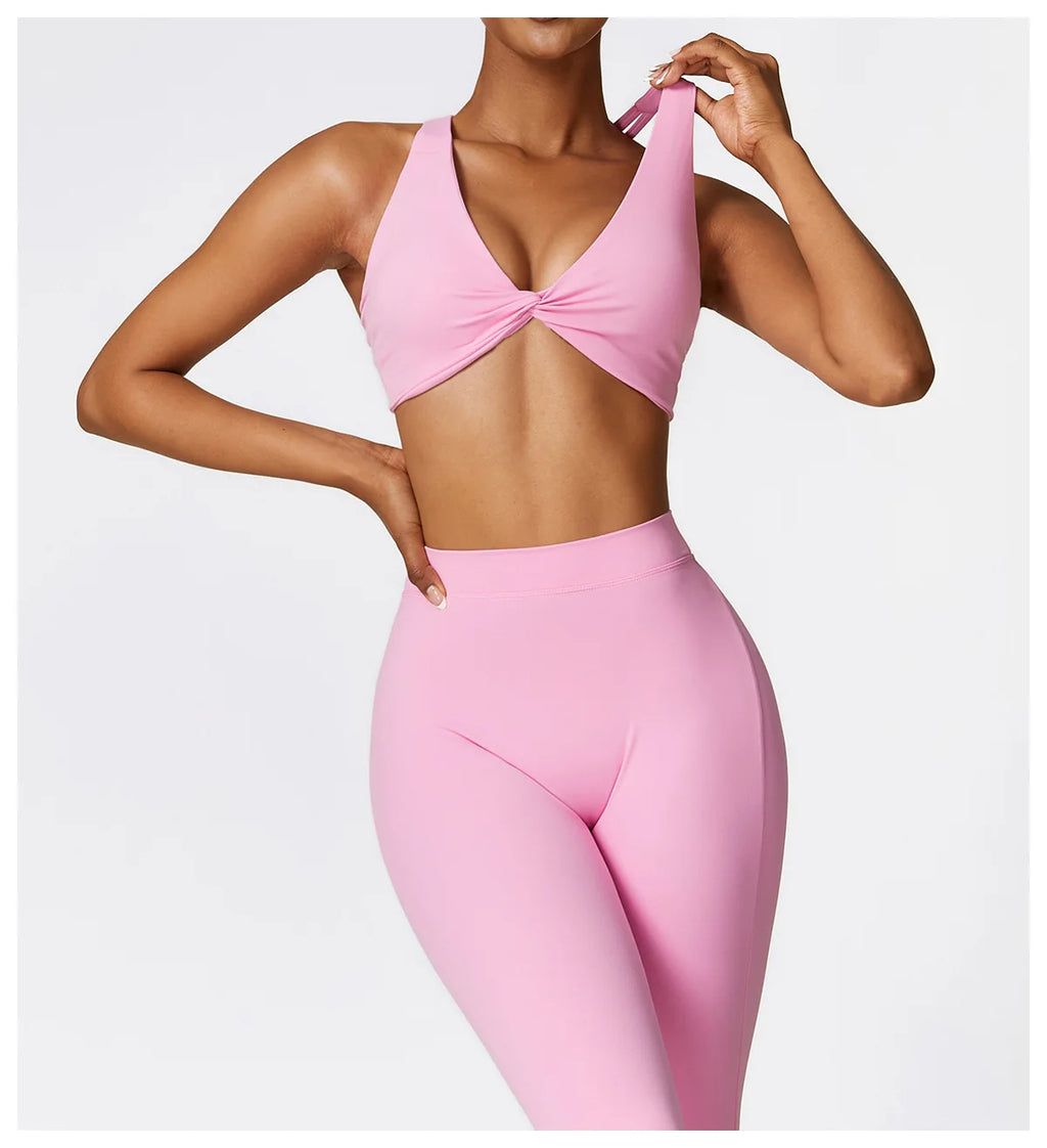 Yoga Leggings Flared Pants Women High Waist Slim Female Workout Long pant Gym Push Up Fitness Running Quick Dry SportWear
