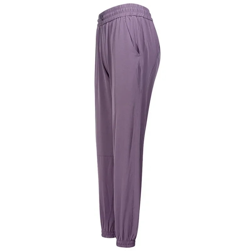 Women Yoga Training Pants Sports Trousers Exercise Fitness High Waist Sportswear Running Jogging Pants Workout Yoga Sweatpants