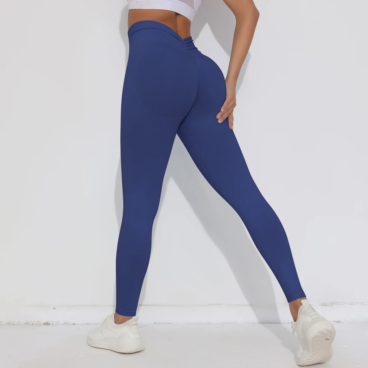 V Butt Yoga Pant Women Fitness Running Pants Tummy Control Slimming Booty Leggings Quick Drying Cycling Workout