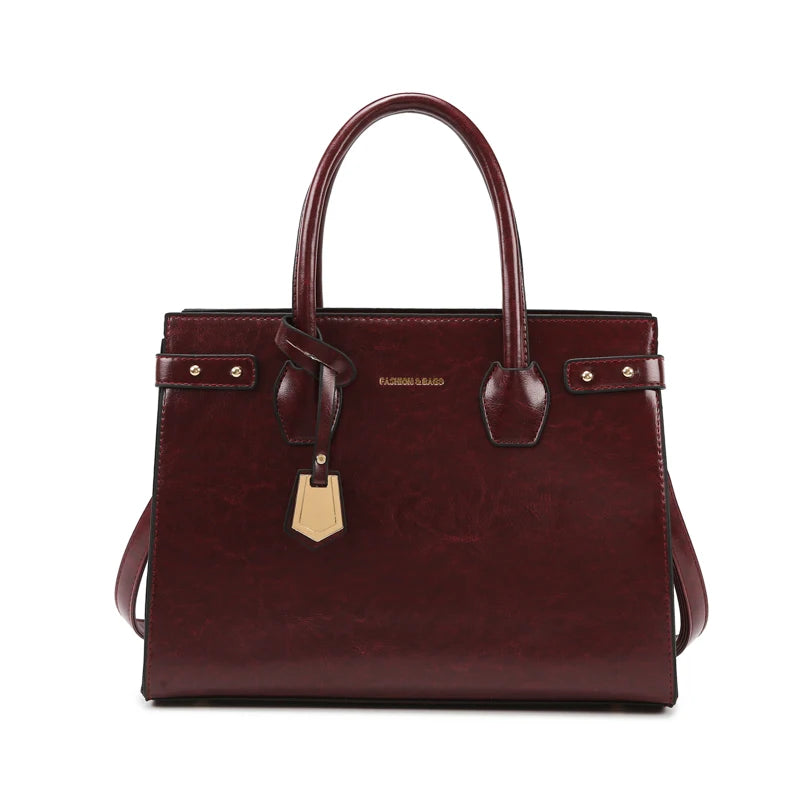 Genuine Handbags for Women 2025 New Luxury Ladies Hand Bags Female Leather Shoulder Top-Handle Crossbody Bags Casual Tote Sac