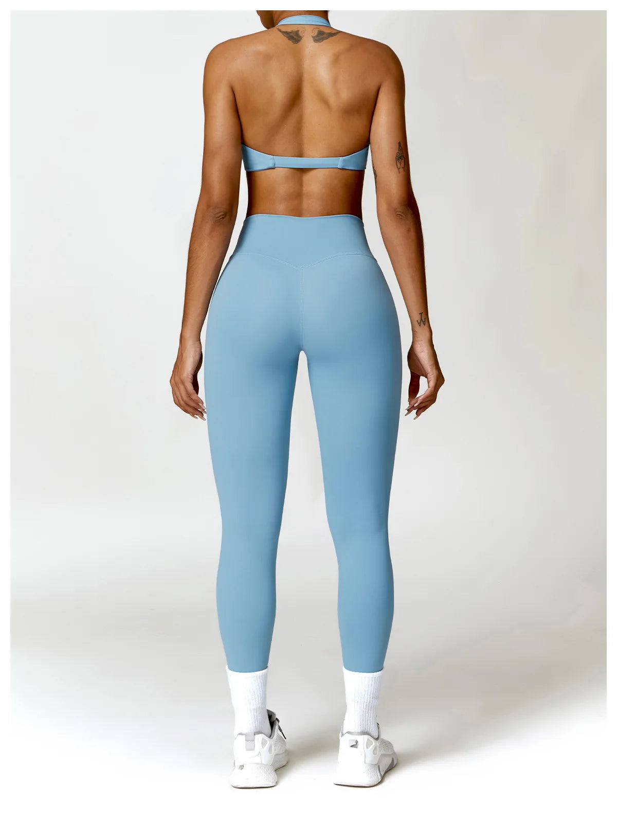 Women High Waist Yoga Pants Fitness Legging Workout Training Tights Running Pants Seamless Sport Leggings Gym Clothing