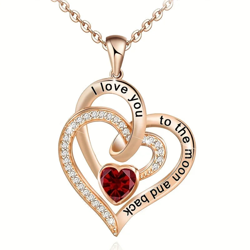 Cute Anime Necklaces For Women Crystal Bear Cartoon Pendant Necklace 2023 Luxury Clavicle Chain Fashion Korean Jewelry Wholesale