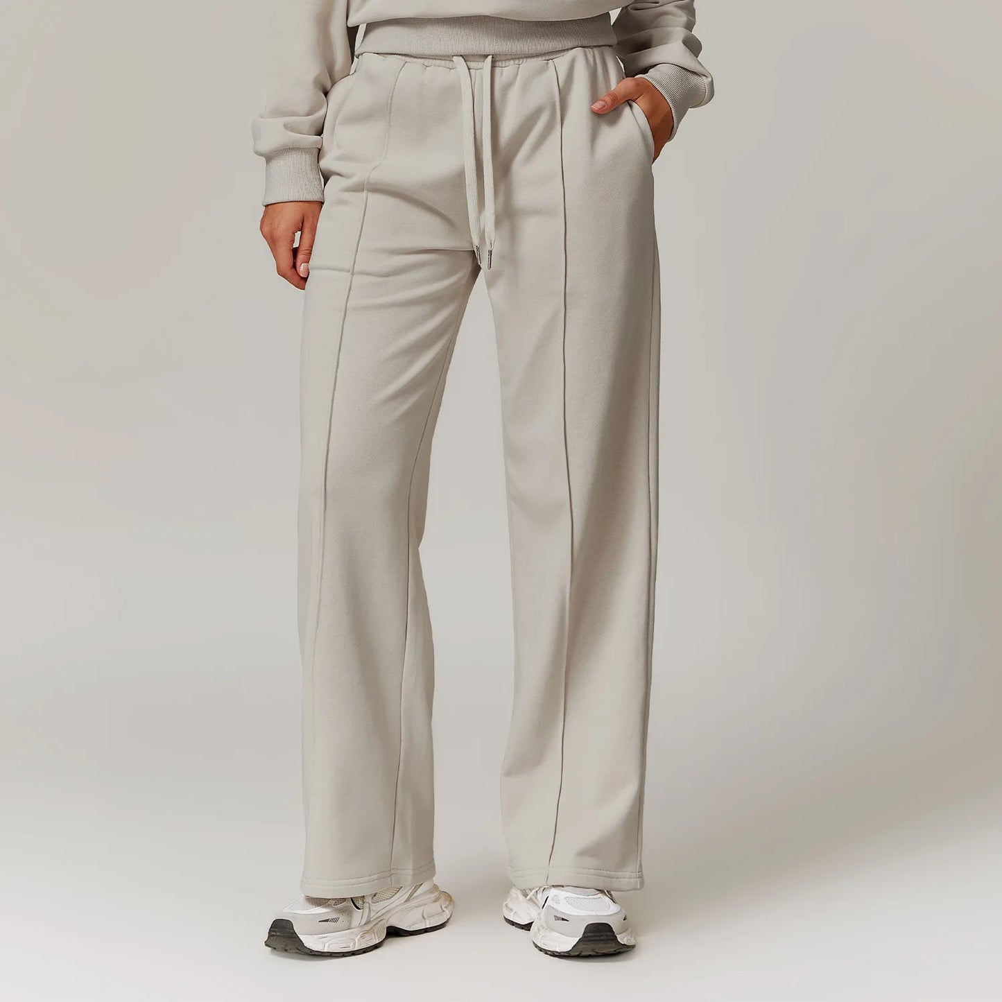 Women's High Waisted Straight pants Sweatpants Casual Yoga Jogger Pants elegant pants Women Pants Yoga With Pockets pantalones
