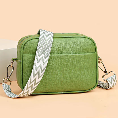 Women Travel Tote Bags PU Leather Underarm Bags Fashion Simple Solid Color Portable Adjustable Strap Female Handbags
