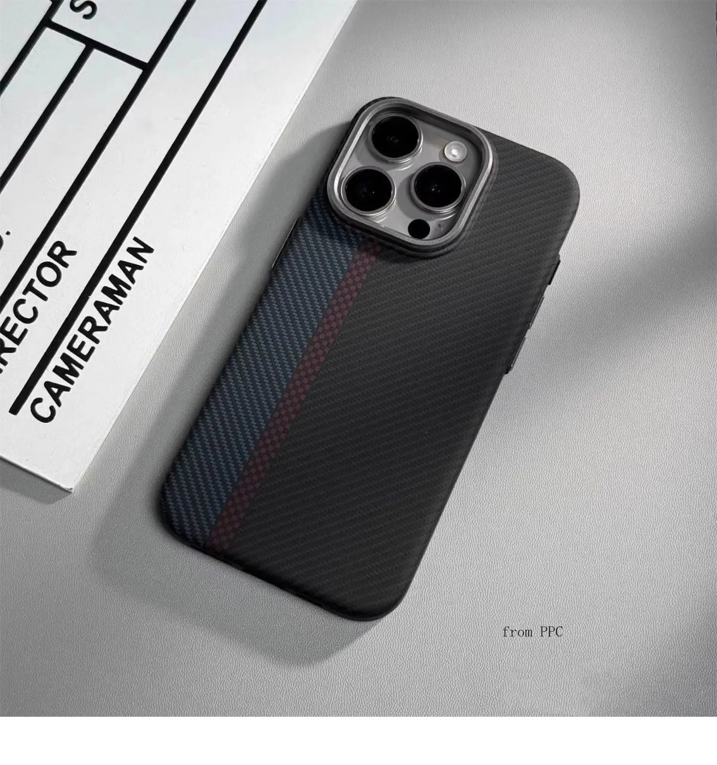 Carbon Fibre Magnetic Phone Case 16 Cover for iPhone 15 14 Pro Max Wireless Charging MagSafe Shell Alloy Camera Ring Armor Funda