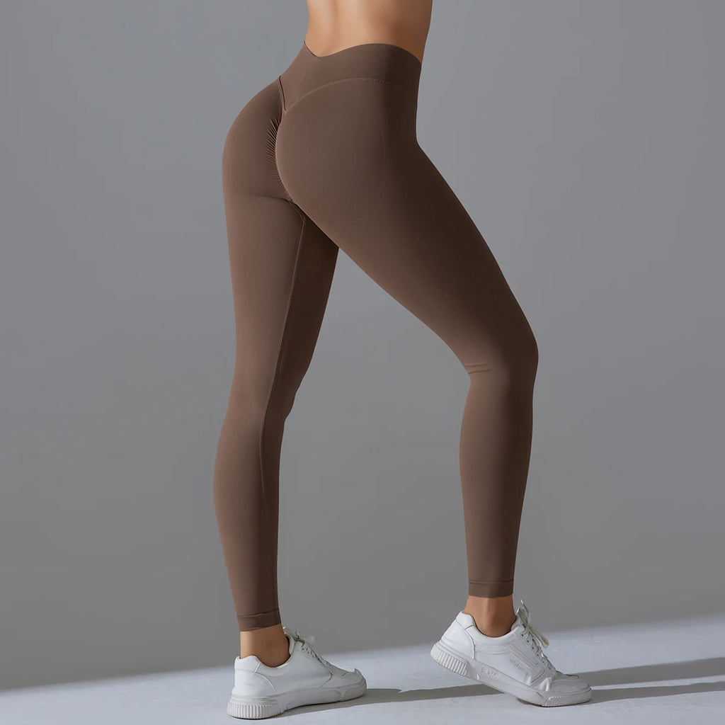 Yoga Leggings Seamless Gym Leggings Women Yoga Pants Sexy High Waist Booty Lifting Leggings Women Running Cycling Fitness Wear