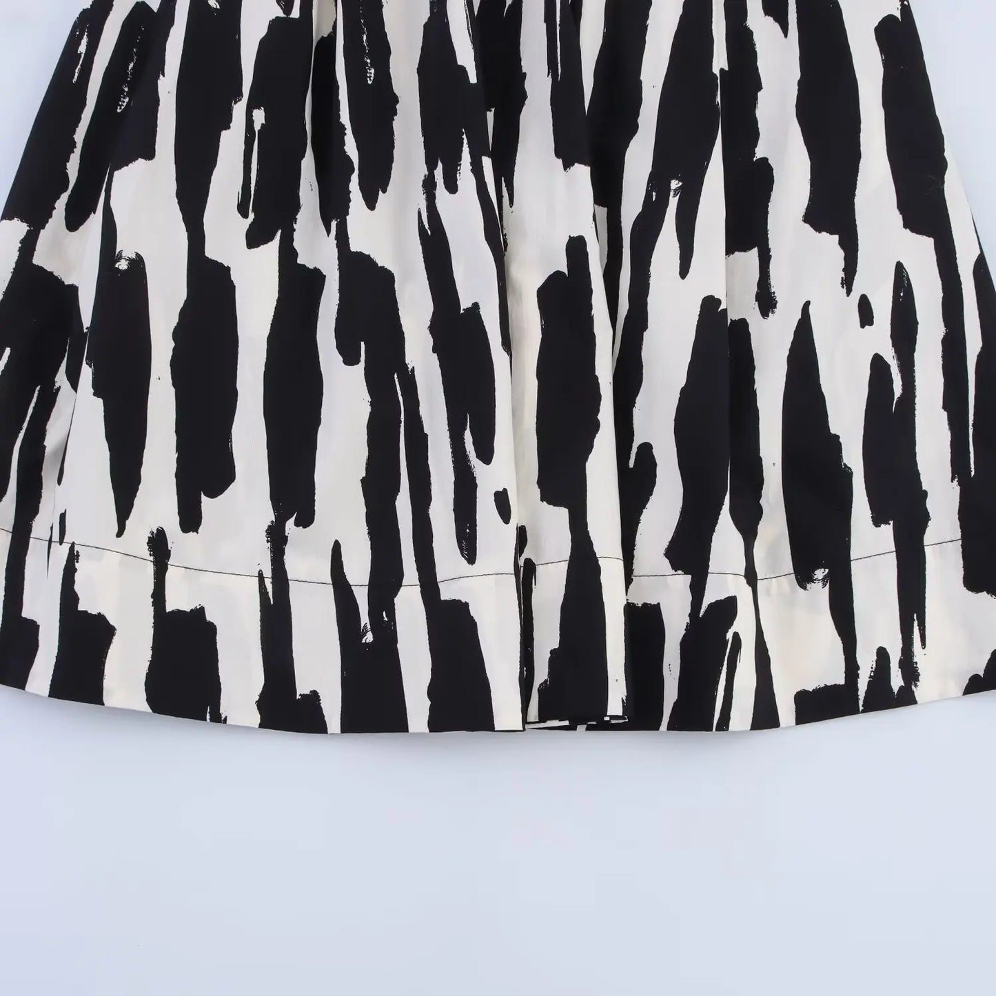 Women's Skirts Summer 2025 New Print Elegant Women's High Waist Skirts Chic Casual Joker Summer Travel Youth Skirts