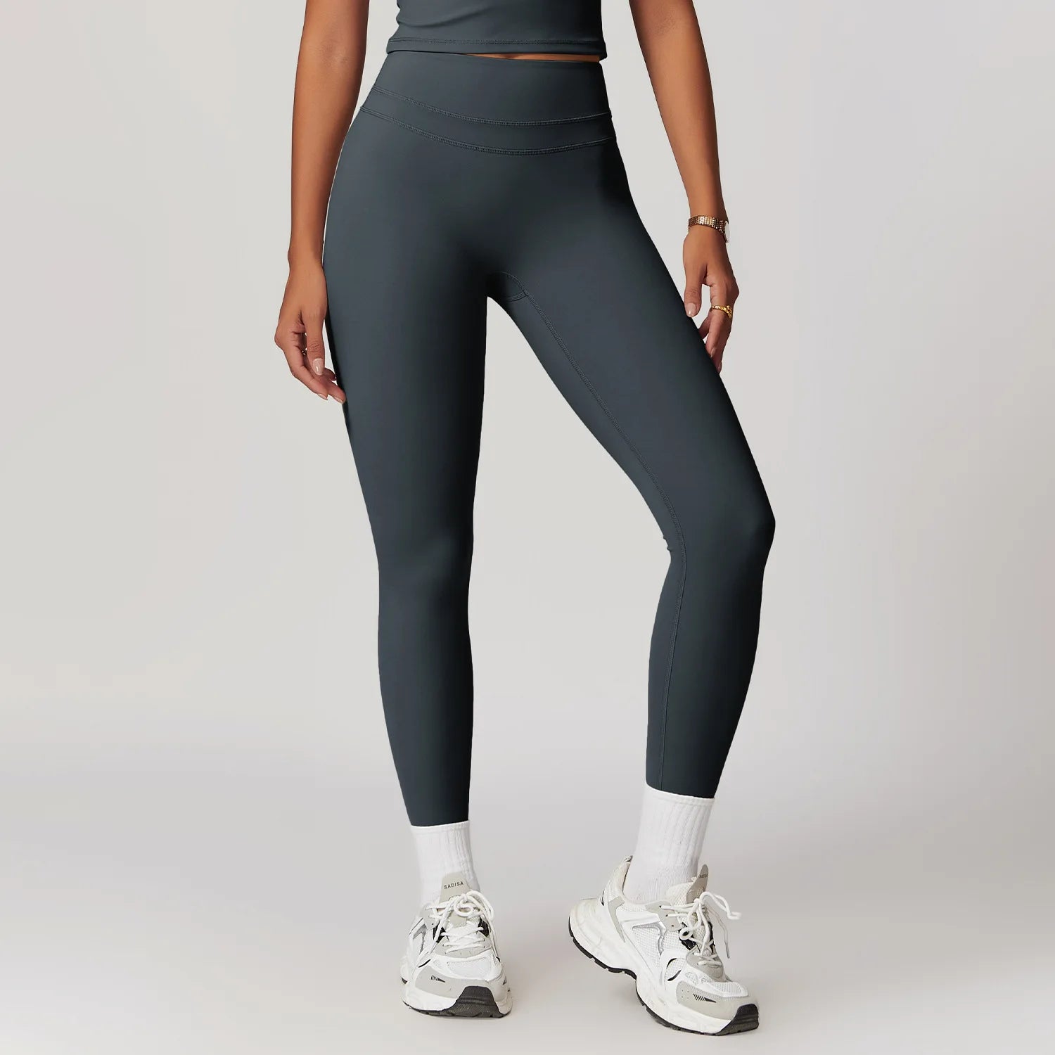 New Yoga Pants Women Workout Yoga Leggings High Waist Sport Leggings Women's Running Workout Tights Gym Push Up Fitness Trousers