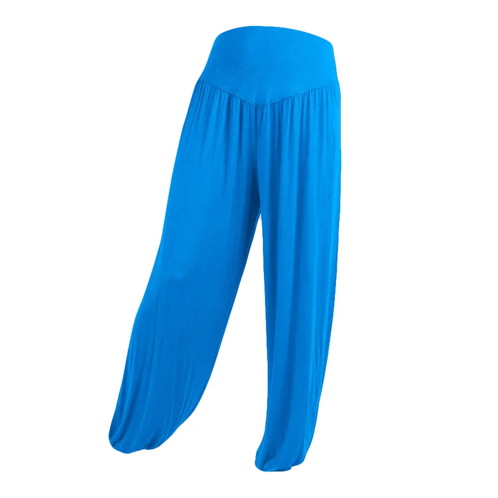 Yoga Pants Loose Harem Pants For Women Training Dance Trousers Sport Running Yoga Pants High Waist Ladies Trousers