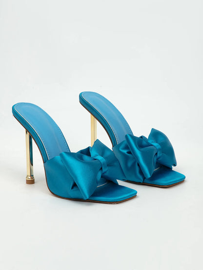 Women's Shoes Fashion Comfortable Bow High Heel Sandals Luxury Sandals Women Designers Elegant Party Sandals Stripper Shoes