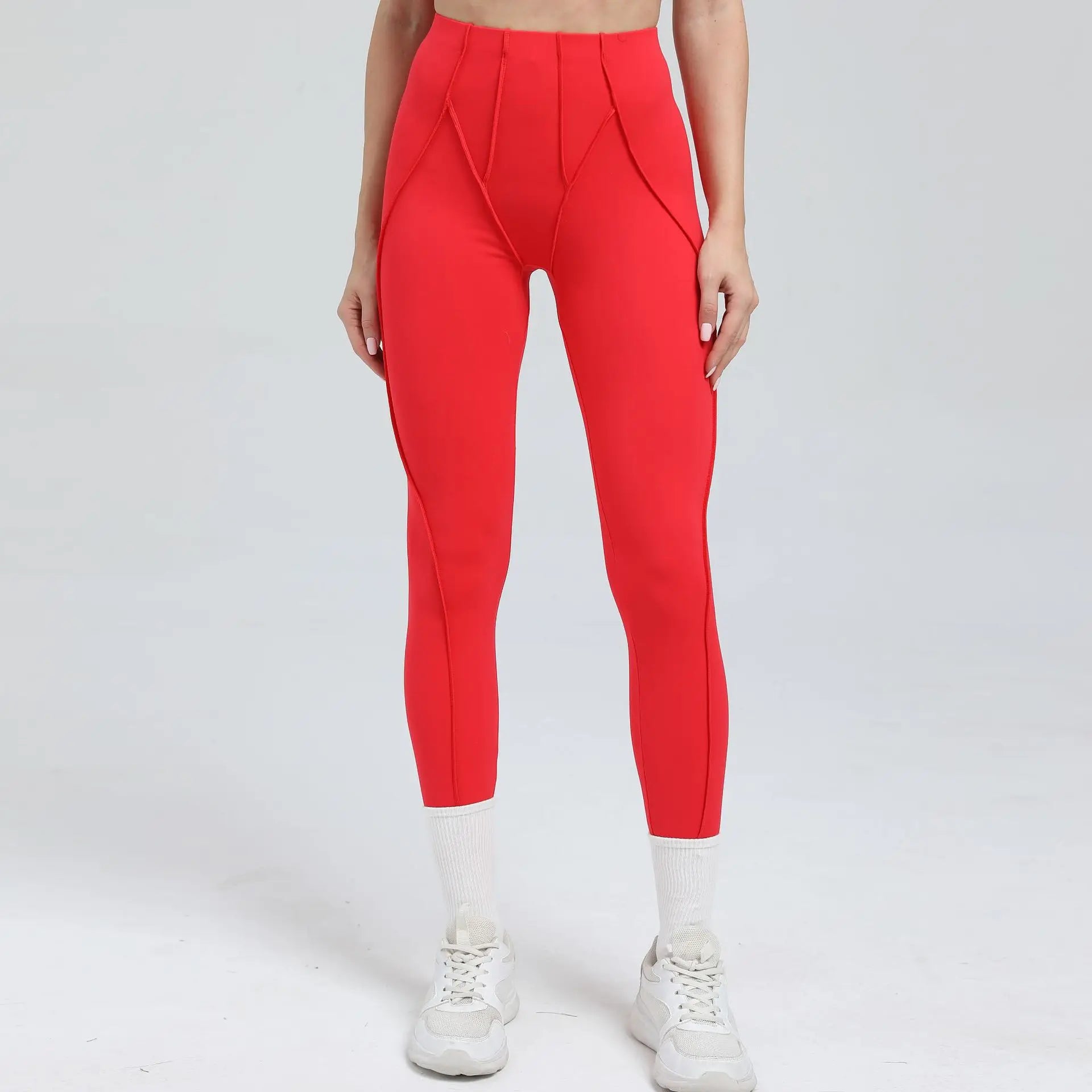 Seamless Yoga Leggings Pants Sports Fitness High Waist Peach Hip Raise Training Trousers Running Workout Gym Leggings for Women