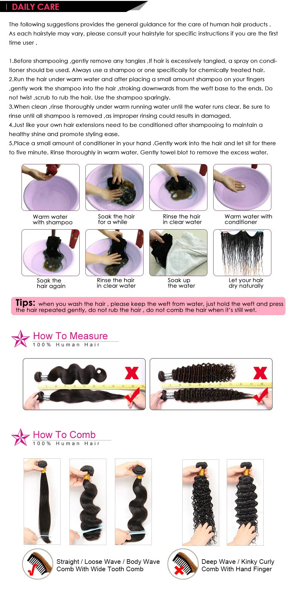Brazilian Curly Hair Bundles 100% Human Hair Weave 1/3/6 Pieces Tissage Humain Hair Natural Remy Kinky Curly Hair Extensions