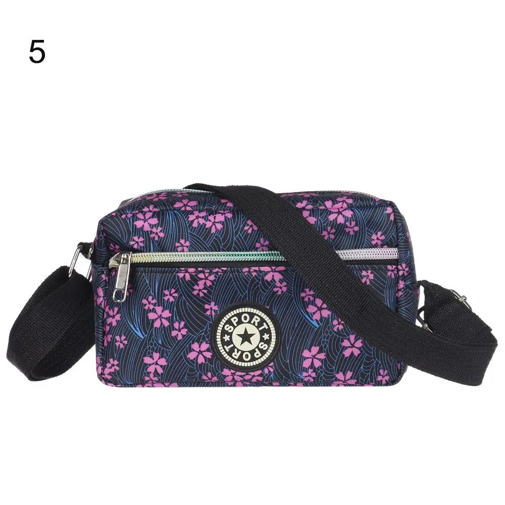 Women Shoulder Bag Feminina Square Handbags Casual Tote Crossbody Fashion Nylon Shopping Messenger Bag Purse
