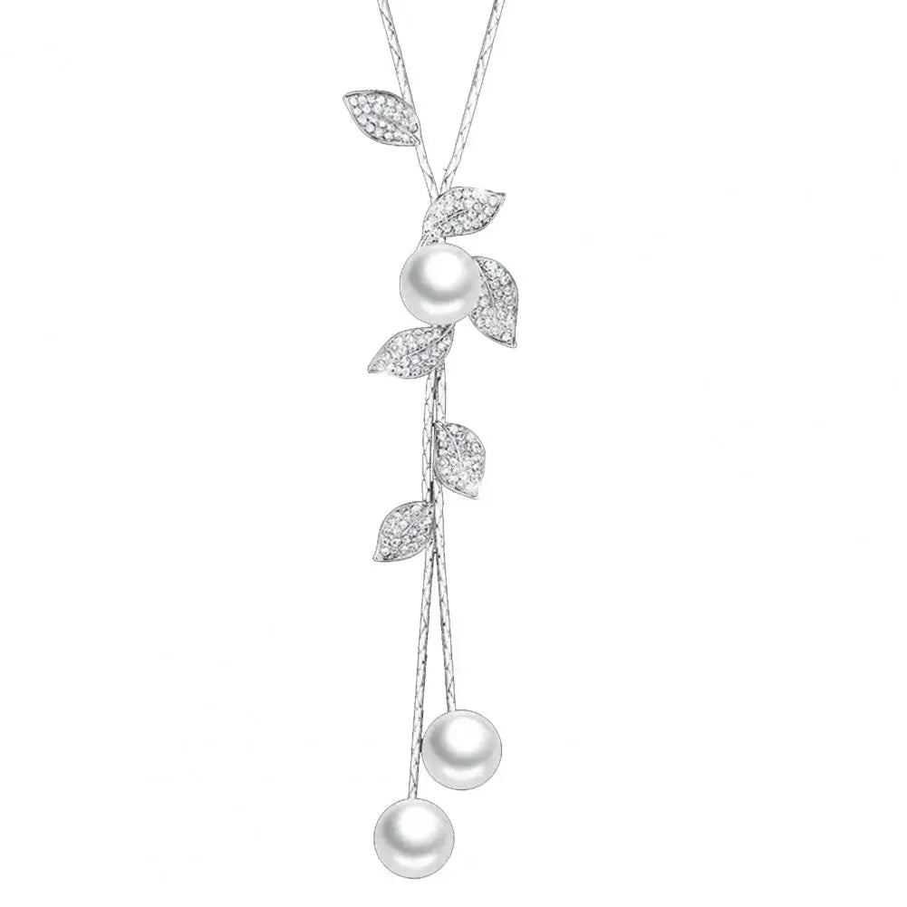 Women Necklace Chic Multiple Styles Pendant Necklace Long Sweater Chain Party Dress Necklace Jewelry Gift