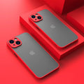 New Armor Bumper Shockproof Phone Case For iPhone 15 11 12 13 Mini 14 Pro XR X Xs Max Plus Silicone Hard Cover Capa