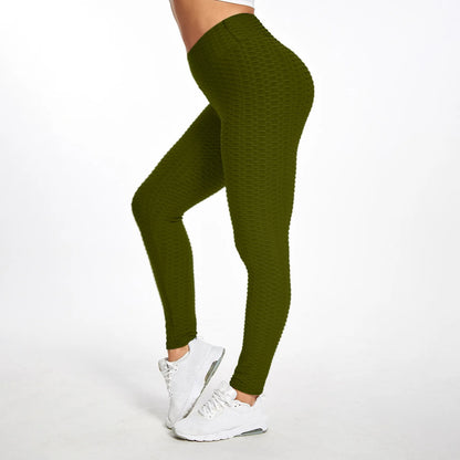 Yoga Leggings Women Fitness Running High Waist Slim Pants Push Up Sports Gym Quick Dry Jogging running Female Workout long pants