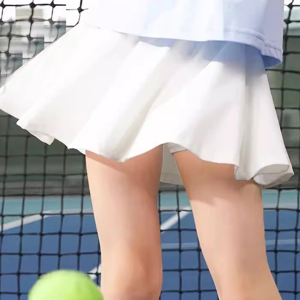 Children's tennis skirt Girls' fashion skirts Spring summer light quick-drying skirt Pants skirt Anti-exposure sports skirts