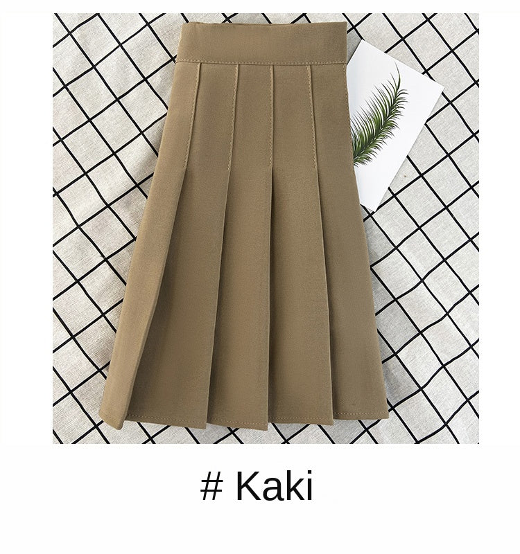 Women's Skirt Fashion Summer  High Waist Black a Line Mini Pleated Short  Skirts for School Girls Korean Style Ladies  Clothing
