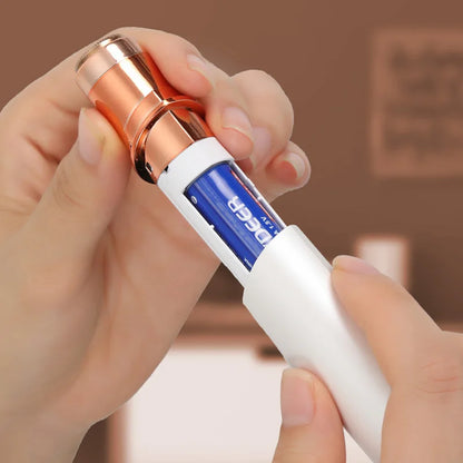 Mini Body Facial Electric Hair Remover Lipstick Shape Painless Safety Neck Leg Hair Remover Tool Body Epilator
