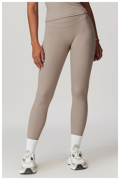 New Yoga Pants Women Workout Yoga Leggings High Waist Sport Leggings Women's Running Workout Tights Gym Push Up Fitness Trousers