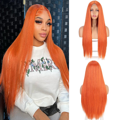 I's a wig Long Straight White Cosplay Wigs Synthetic Wigs for Women 60 613 Blonde Grey Pink Black Color for Daily Party Lolita