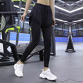 Yoga Pants Leggings Two-piece Skirt Style Quick-drying Workout Yoga Pants Women Pockets Sport Trousers Leggings