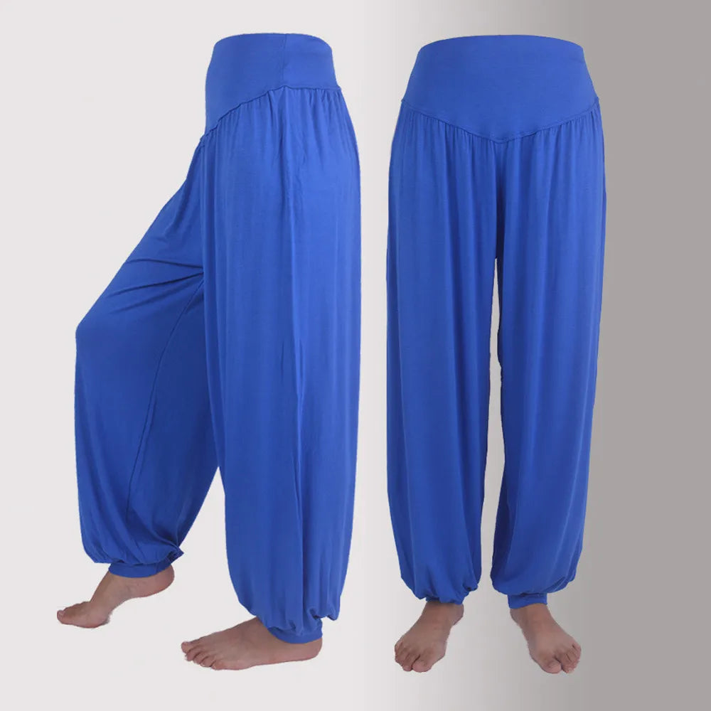 Yoga Pants Loose Harem Pants For Women Training Dance Trousers Sport Running Yoga Pants High Waist Ladies Trousers