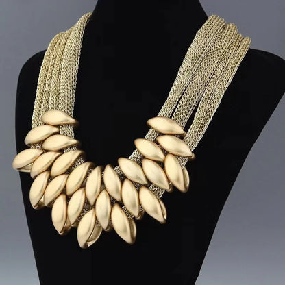 Choker Necklace Jewellery for Women Multilayer Short Necklace Collar Women's Clothes Accessories