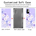 Custom Glass Phone Case for iPhone 13 14 12 7 8 Plus X 11 Pro XS MAX XR 6 SE 6s Cover DIY Customized Design Picture Name Photo