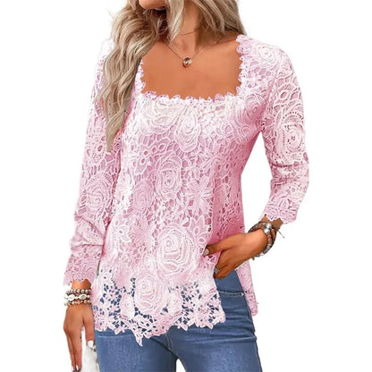 Tops Tees T-Shirts Fashion Clothes Vintage Shirts for Women Clothing Streetwear Lace Harajuku Casual Elegant Summer Spring