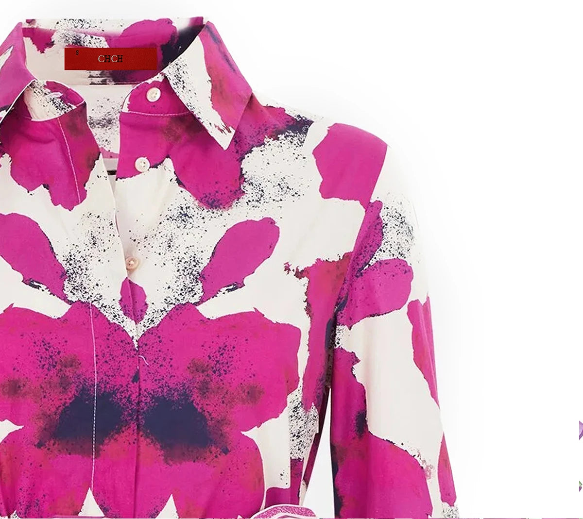 Women Dresses Party Dresses Retro Shirt Dress Long Sleeved Belt Single Row Buckle Layered Skirt Hem Design Casual Dresses