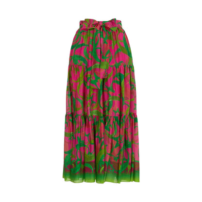 2025 Female Skirts Lace Up Design loose Skirt Fashion Multicolor Comfort Soft Women Skirts 2024 New Casual Ladies Skirt