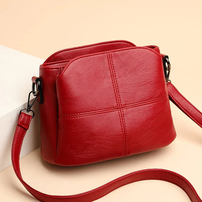 Women's Bags Retro Design Crossbody Bag Trend Quality PU Leather Bucket Shoulder Bags Small Handbags for Women