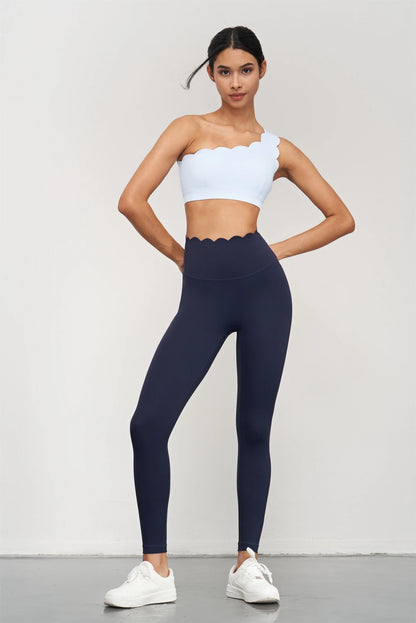 Yoga Pants Women Seamless Lotus Arc Workout Running Leggings High Waist Scrunch Butt Gym Leggings Outdoor Fitness Tights