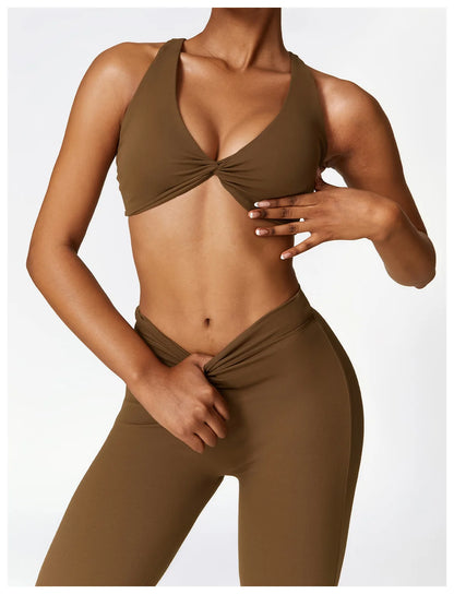 Yoga Leggings Flared Pants Women High Waist Slim Female Workout Long pant Gym Push Up Fitness Running Quick Dry SportWear