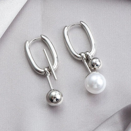Modern Jewelry Elegant Temperament Metal Geometric Earrings For Women Party Gifts Simply Design Ear Accessories Hot Selling