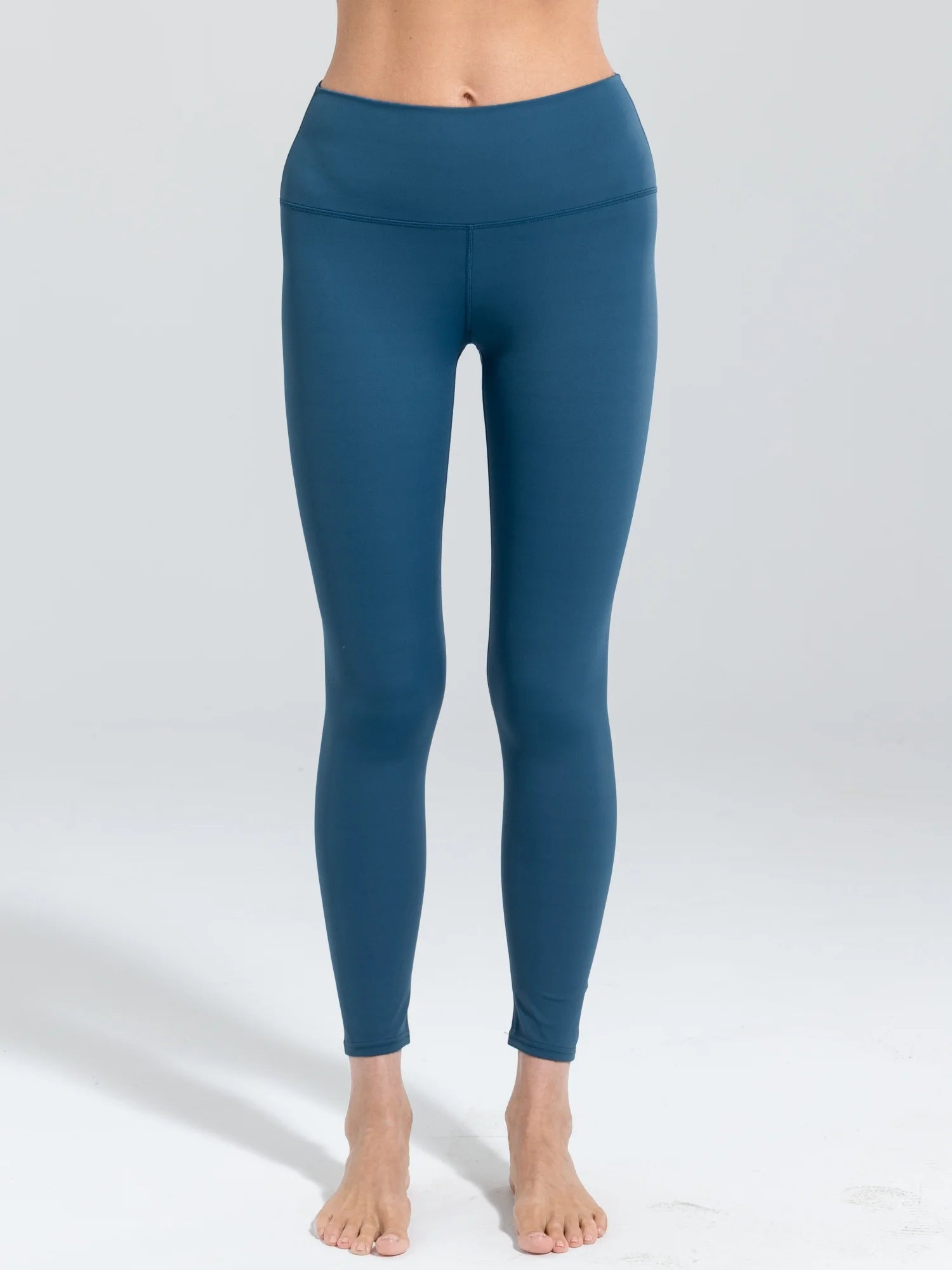 Women's High Waist Yoga Leggings Stretch Yoga Pants Tights Push Up Fitness Running Sportswear Solid Color Pants