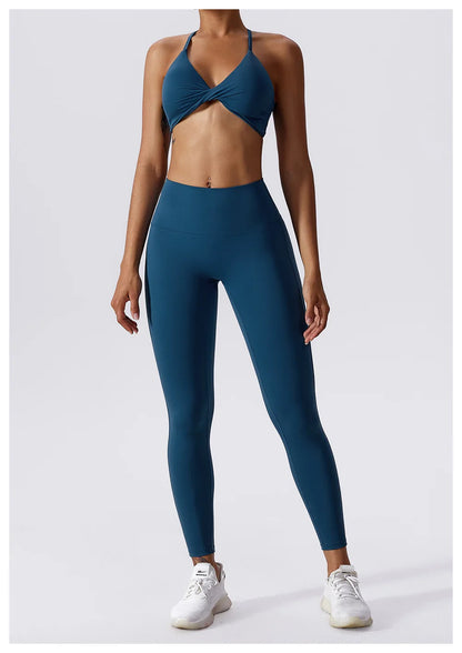 Women's Yoga Pants Nude Feeling Running Speed Dry Buttock Lifting Fitness Pants High Waist Tight Gym Push-Up Sweat Pants