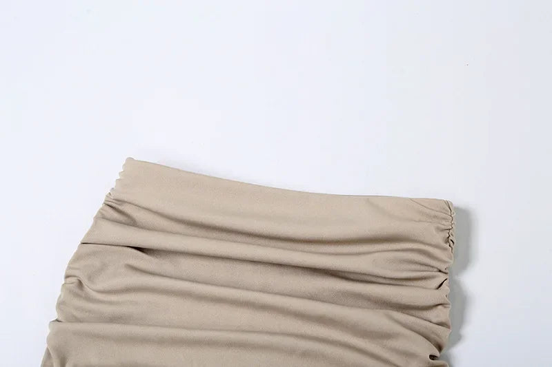 Slim Jupe Femme Été Korean Solid Color Skirts For Women Asymmetrical Y2k Clothes Fashion Clothing Sexy Mujer Conjuntos De Falda