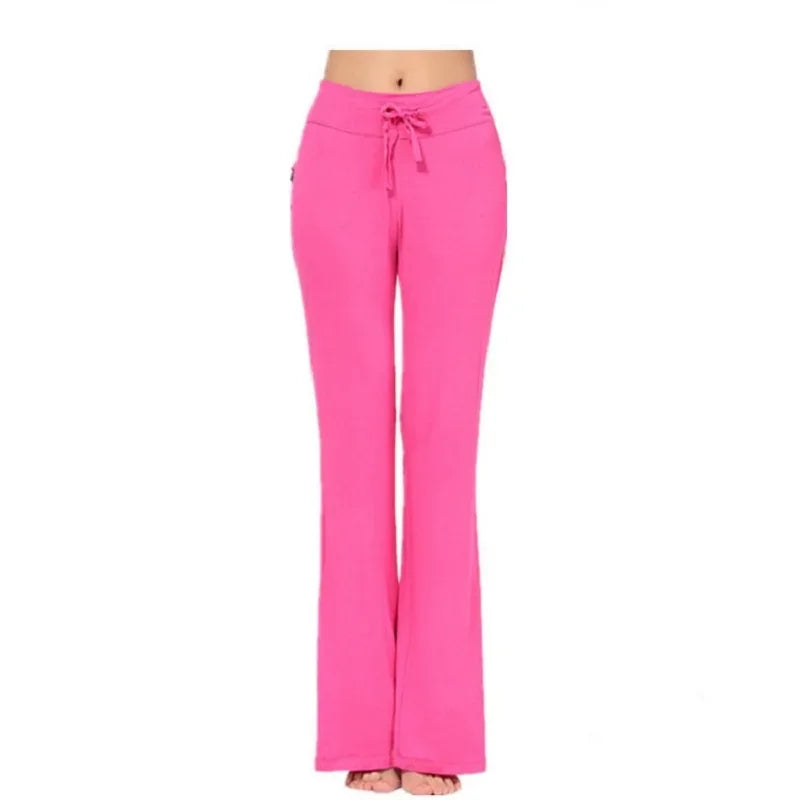 Yoga Pants Women Bell Bottoms High Waist Sport Flare Pants Gym Fitness Leggings Women Female Legging Tummy Control Running Tight