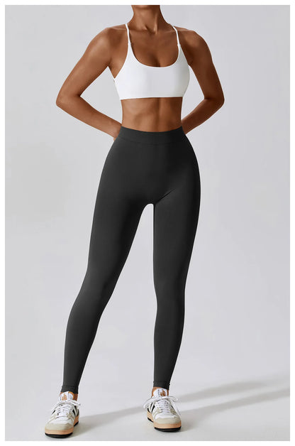 Yoga Pants Rear Rolled buttocks Peach Buttocks Women For Fitness High Waist Long Pants Women Hip Push UP Gym Women's Leggings