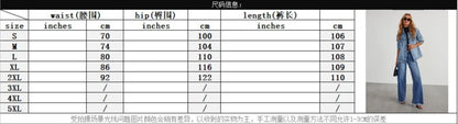 High-waisted Straight-leg Furred Jeans, Women's New Fashion High-waisted Wide-leg Pants Jeans,spring and Autumn for Women Y2k