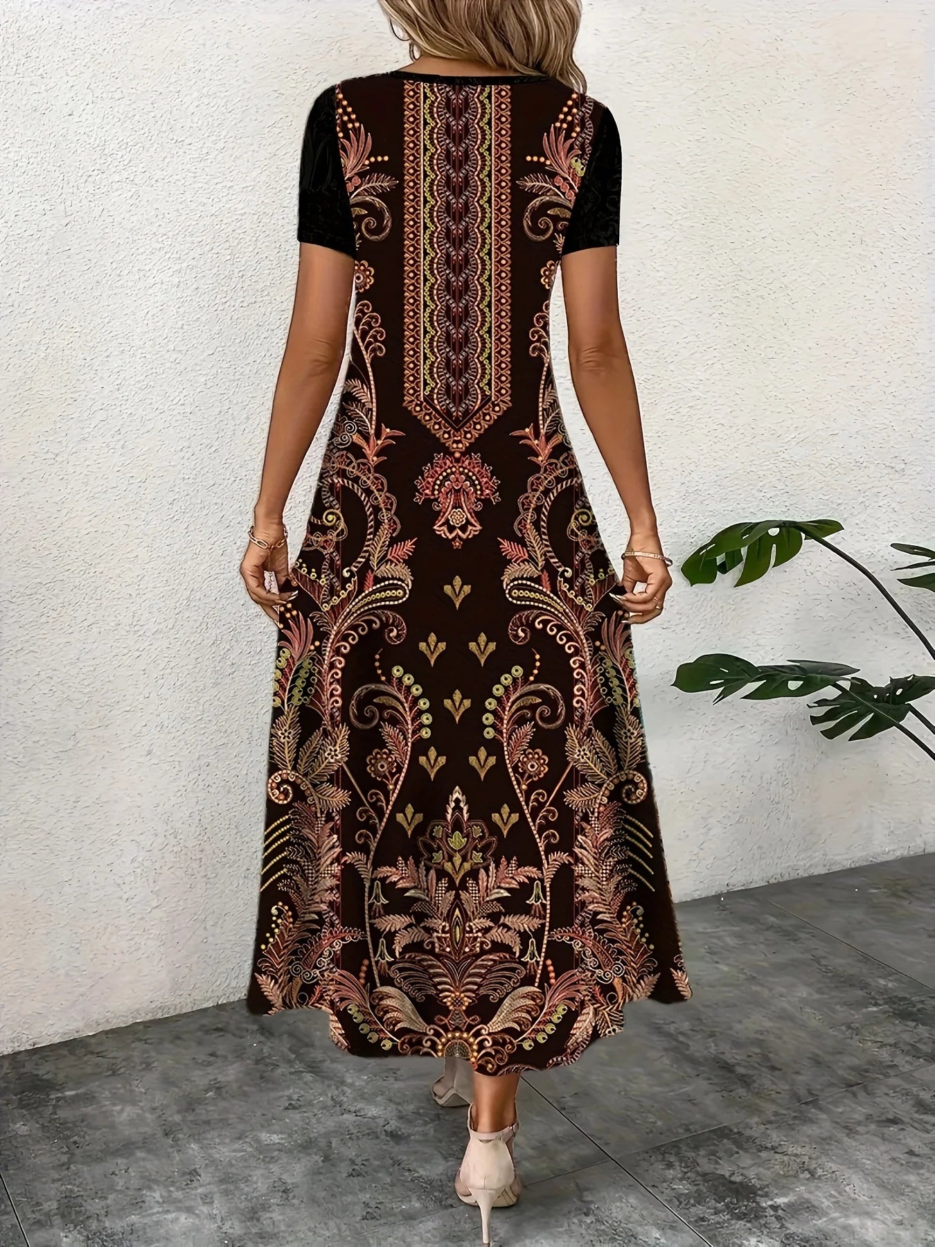 Fashion Elegant Women Dress Loose Casual Dress Women Dress New Temperament