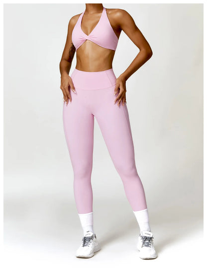 Women High Waist Yoga Pants Fitness Legging Workout Training Tights Running Pants Seamless Sport Leggings Gym Clothing