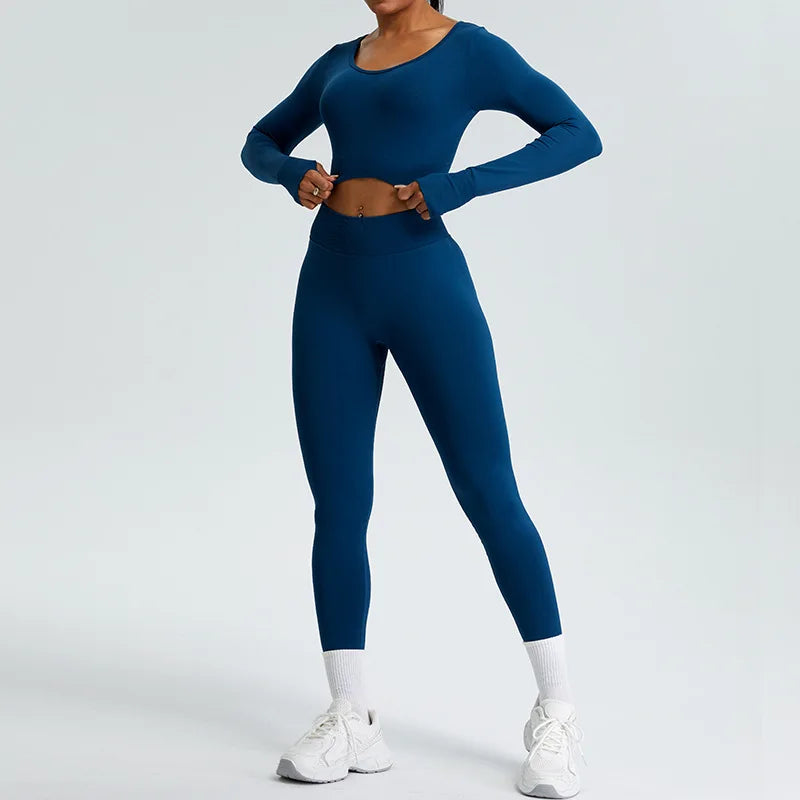 Women Yoga Pants High Waist Ribbed Sport Legging Gym Fitness Leggings Women Seamless Female Legging Tummy Control Running Tights