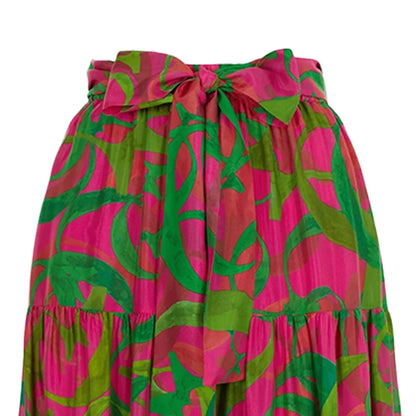 2025 Female Skirts Lace Up Design loose Skirt Fashion Multicolor Comfort Soft Women Skirts 2024 New Casual Ladies Skirt