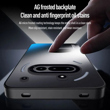 Magnetic Case for Nothing Phone 3A Pro Matte Shockproof Hard Bumper Stand Holder Cover Cases for Nothing Phone 3A 2A CMF Phone 1