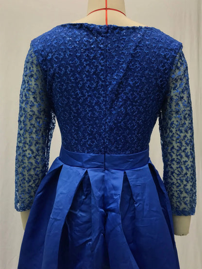 Women's Elegant Evening Party Dresses Luxury Fashionable Long Dresses Trailing Evening Dresses Solid Color Floor-Length Dresses